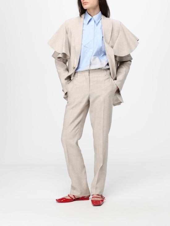 26SS 모스키노 스트레이트 팬츠 03110420 1462 Beige - MOSCHINO