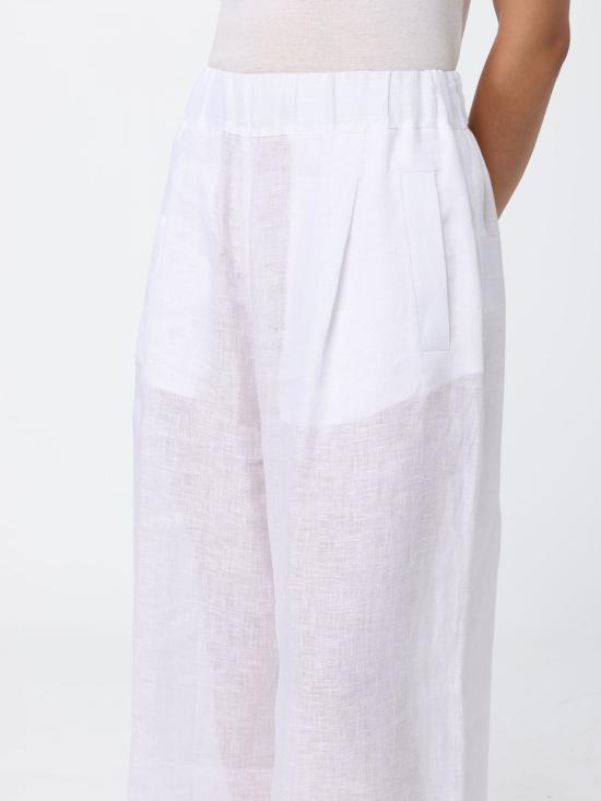 26SS 세미쿠튀르 스트레이트 팬츠 S6SN38 A030 White - SEMI-COUTURE