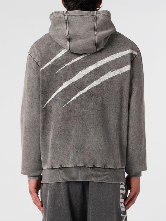 26FW 플레인스포츠 후드 티셔츠 PAFCMJB3994STE003N 02 Black - PLEIN SPORT