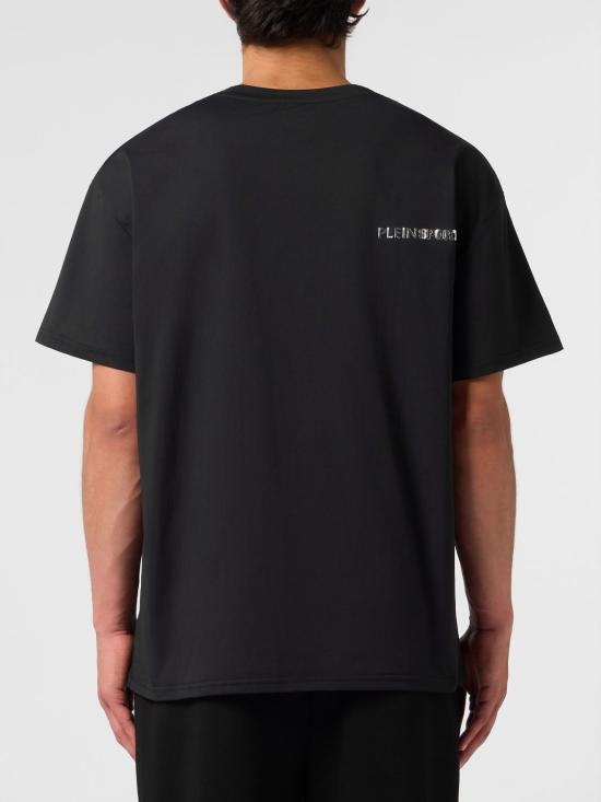 26FW 플레인스포츠 반팔 티셔츠 PAFCMTK8981SJY001N 02 Black - PLEIN SPORT
