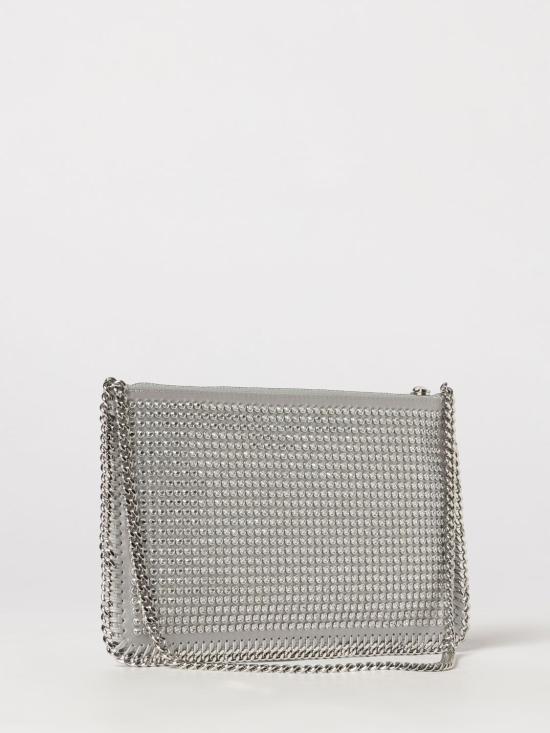 26SS 스텔라 맥카트니 클러치/파우치 7P0076WP0702 8101 Silver - STELLA MCCARTNEY