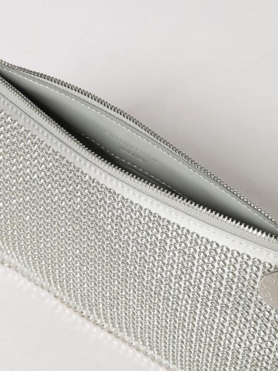 26SS 스텔라 맥카트니 클러치/파우치 7P0076WP0702 8101 Silver - STELLA MCCARTNEY