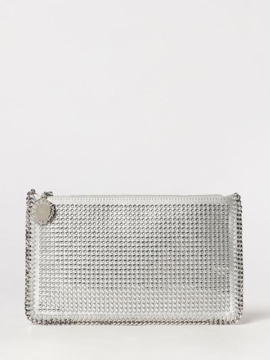 26SS 스텔라 맥카트니 클러치/파우치 7P0076WP0702 8101 Silver