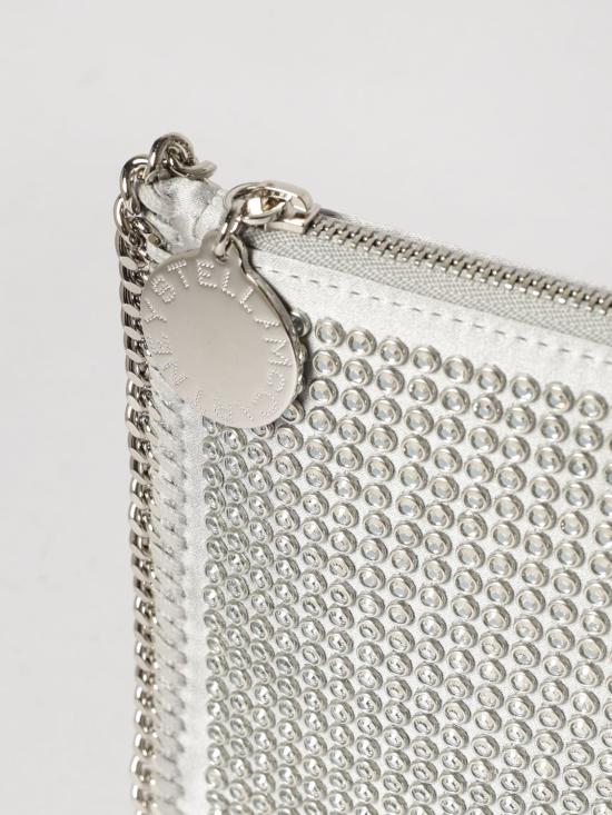 26SS 스텔라 맥카트니 클러치/파우치 7P0076WP0702 8101 Silver - STELLA MCCARTNEY