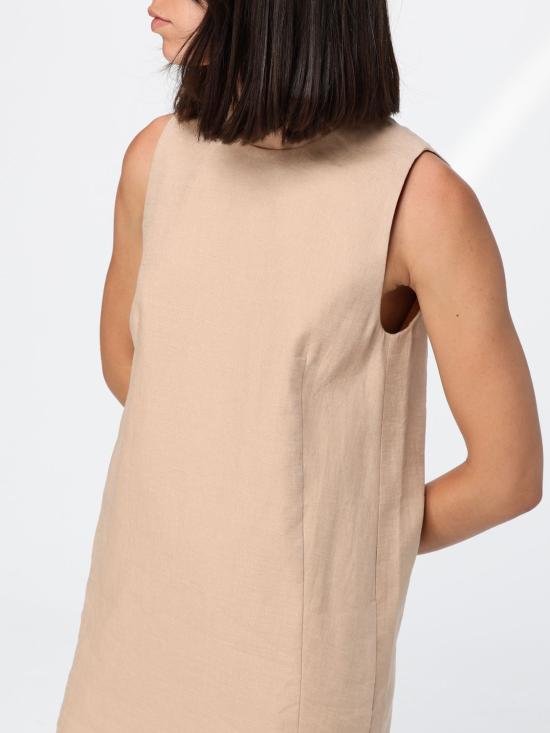26SS 세미쿠튀르 미디 스커트 S6SN18 V642 Beige - SEMI-COUTURE