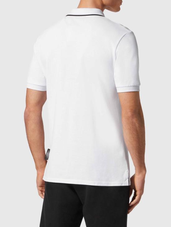 26SS 플레인스포츠 폴로 티셔츠 PADCMTK7236STE003N 0102 White - PLEIN SPORT
