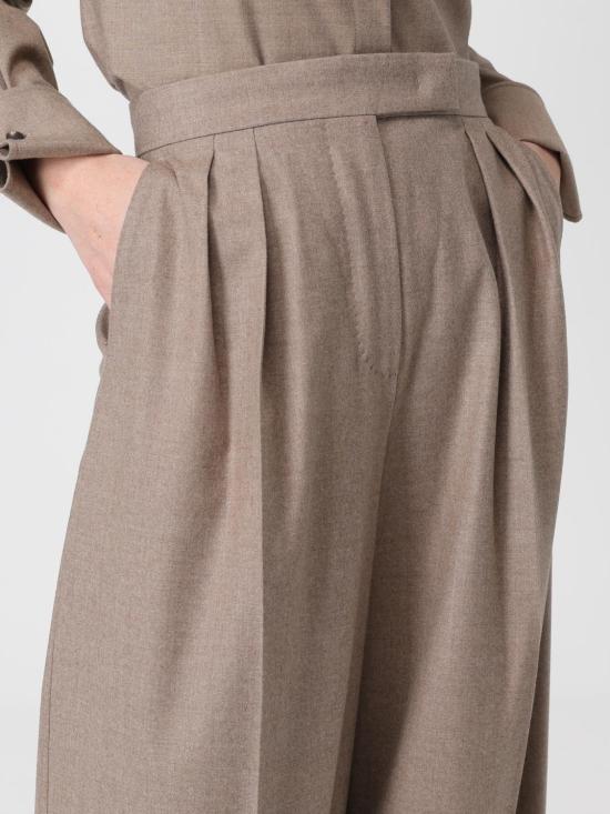 25FW 막스마라 팔라초 팬츠 2521136012600 002 Dove Grey - MAX MARA