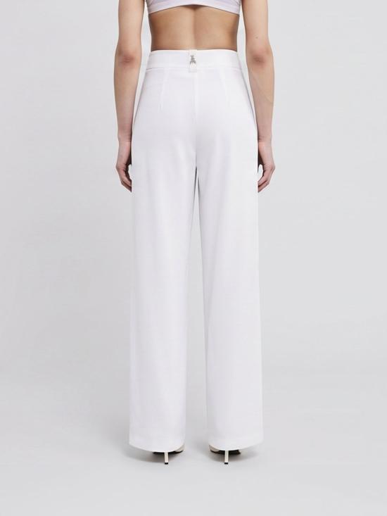 26SS 파트리지아페페 스트레이트 팬츠 2P1776A411 W146 White - PATRIZIA PEPE