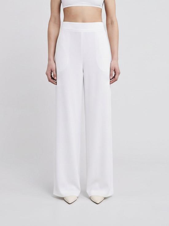26SS 파트리지아페페 스트레이트 팬츠 2P1776A411 W146 White