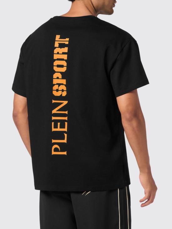 26FW 플레인스포츠 반팔 티셔츠 AAECMTK8758STE001N 0220 Black 1 - PLEIN SPORT