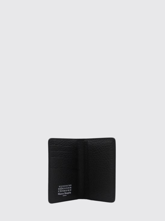 26SS 마르지엘라 보빈 레더 카드 홀더 SA1VX0011P4455 T8013 Black - MAISON MARGIELA