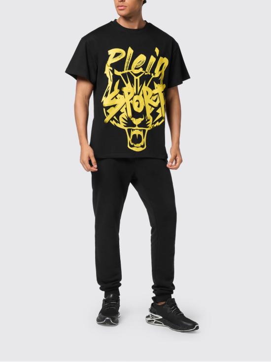 26SS 플레인스포츠 반팔 티셔츠 UAECMTK8577SJY001N 0209 Black 1 - PLEIN SPORT