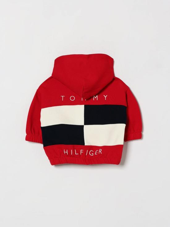 26SS [키즈] 타미힐피거 풀오버 KS0KS00706 XLG Red - TOMMY HILFIGER