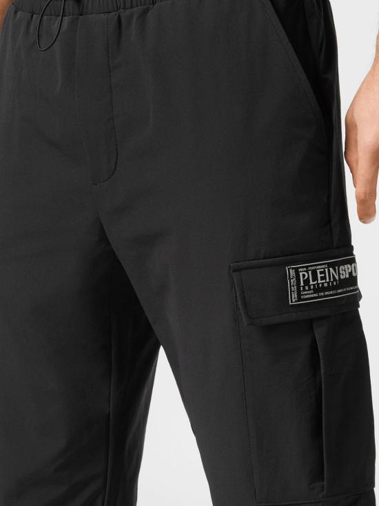 26SS 플레인스포츠 스트레이트 팬츠 AADCMJT2453SXV005N 02 Black - PLEIN SPORT