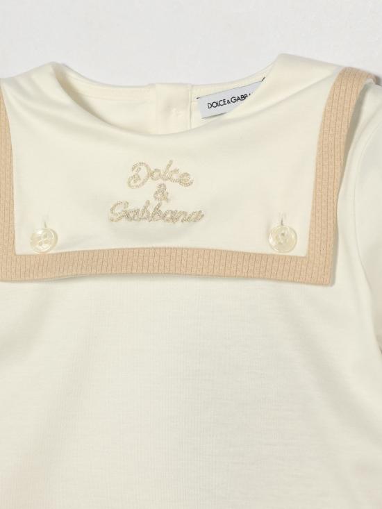 26SS [키즈] 돌체앤가바나 트레이닝 웨어 L1JOCBG7PTA S9000 White - DOLCE & GABBANA