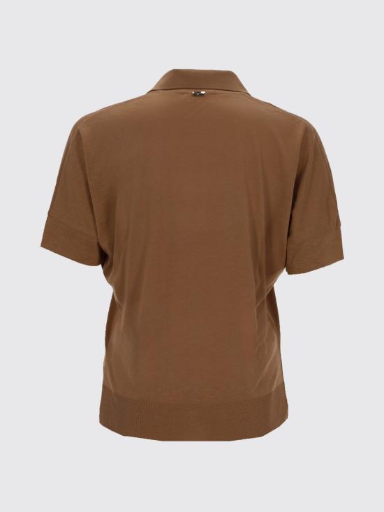 26SS 에르노 폴로 티셔츠 JPL00113D52056 2150 Brown - HERNO