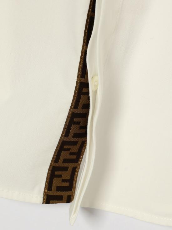 26FW [키즈] 펜디 셔츠 JMC186AIXS F0TU9 White - FENDI