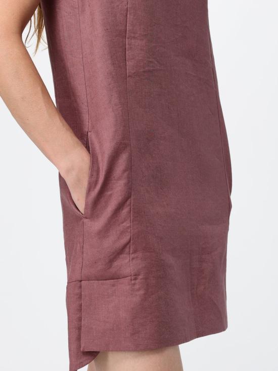 26SS 세미쿠튀르 미디 스커트 S6SN18 H921 Burgundy - SEMI-COUTURE