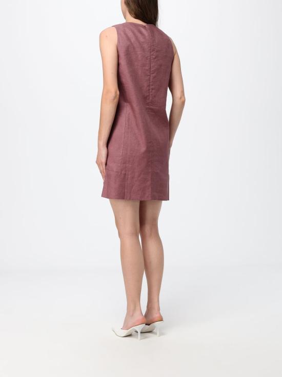 26SS 세미쿠튀르 미디 스커트 S6SN18 H921 Burgundy - SEMI-COUTURE
