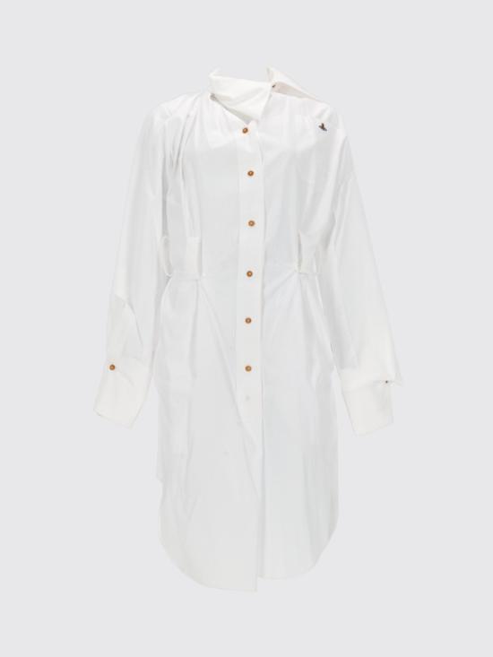 26SS 비비안웨스트우드 미디 스커트 110103ANW009Q A401 White - VIVIENNE WESTWOOD