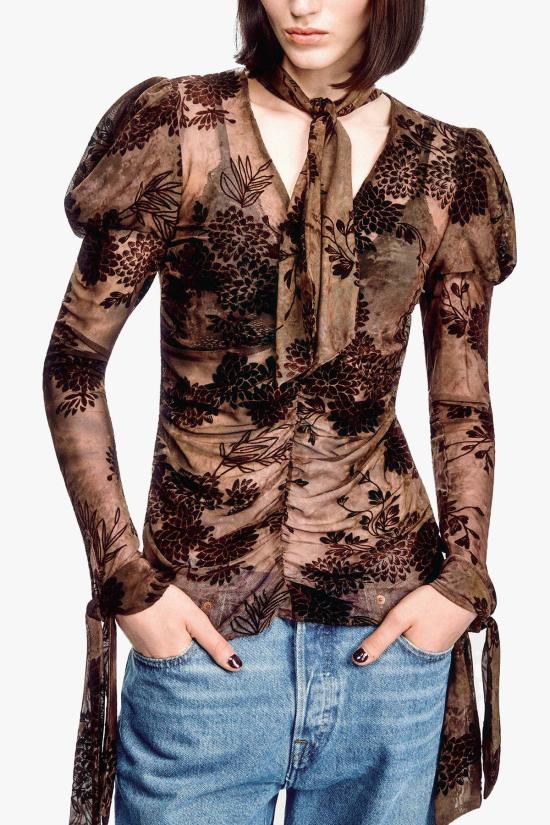  안나 수이 블라우스 626G20 AS SHOWN - ANNA SUI