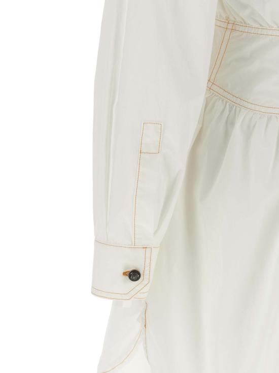 26FW 베르사체 숏 원피스 10258151A183961W010 White - VERSACE