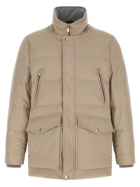 26FW 브루넬로 쿠치넬리 패딩 MV4061823CMD01 Beige - BRUNELLO CUCINELLI