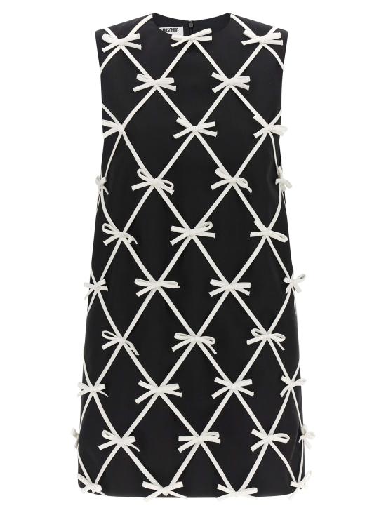 26FW 모스키노 숏 원피스 A040955210555 White Black