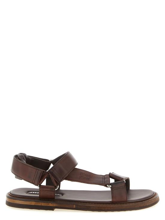 26FW 미우미우 샌들 5X724EF020V69F0201 Brown