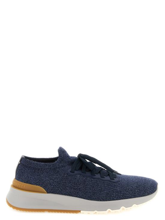 26FW 브루넬로 쿠치넬리 스니커즈 MZUWLBO253COU50 Blue