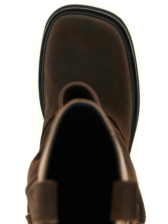 26FW 디 아티코 부츠 261WSH00902MIX124AA215 Brown - THE ATTICO