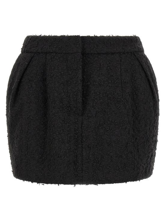 26FW 마그다뷰트림 숏 스커트 174726BLACK