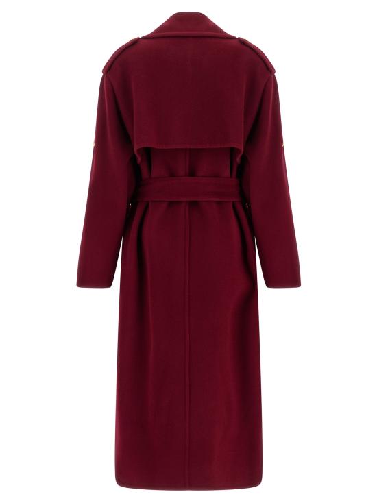 26FW 알베르타 페레티 트렌치 코트 A060266590142 Red - ALBERTA FERRETTI