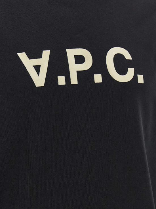 26FW 아페쎄 후드 티셔츠 COHBNM37012LPA Black - A.P.C.