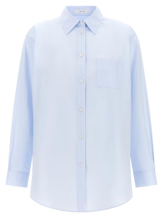 26FW 더로우 블라우스 11128W4570LTB Light Blue