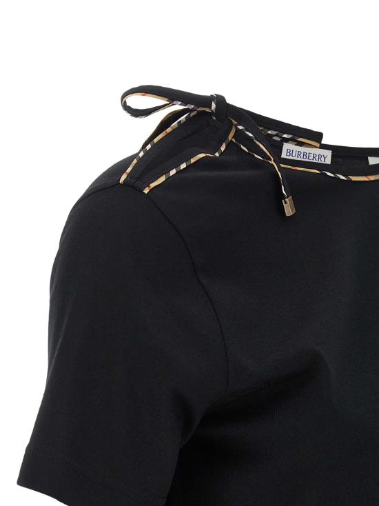 26FW 버버리 반팔 티셔츠 8126134BLACK - BURBERRY