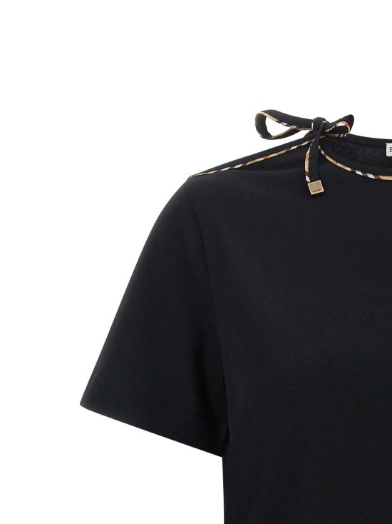 26FW 버버리 반팔 티셔츠 8126134BLACK - BURBERRY