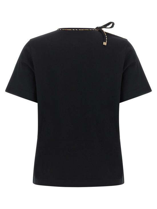 26FW 버버리 반팔 티셔츠 8126134BLACK - BURBERRY