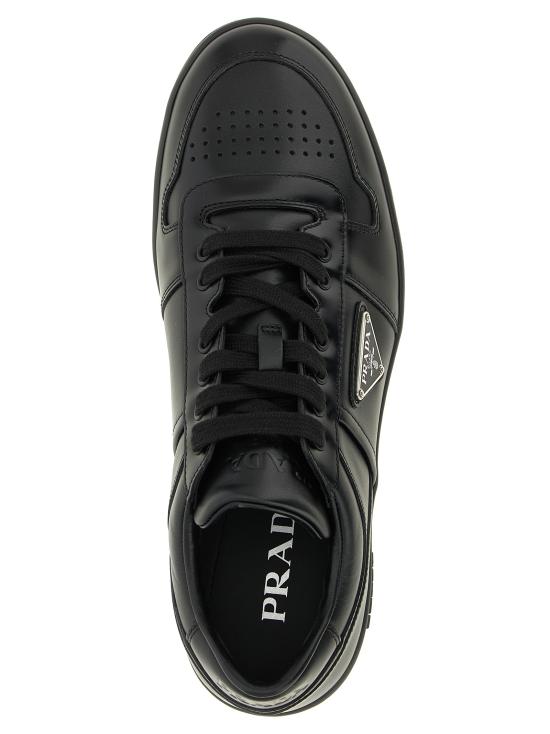 26FW 프라다 다운타운 로우탑 스니커즈 2EE364FD0033LJ6F0002 Black - PRADA