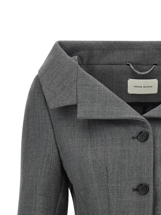 26FW 마그다뷰트림 수트 자켓 101726GREY Gray - MAGDA BUTRYM