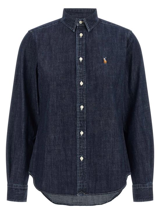 26FW 폴로 랄프로렌 데님 셔츠 211B17137001 Blue