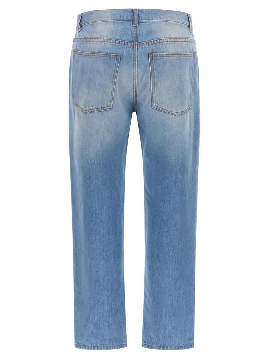 26FW 모스키노 데님 팬츠 A030855380295 Light Blue - MOSCHINO