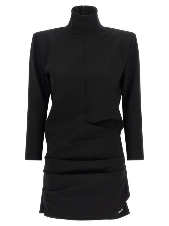 26FW 디 아티코 숏 원피스 261WCA00511VVP002AA100 Black