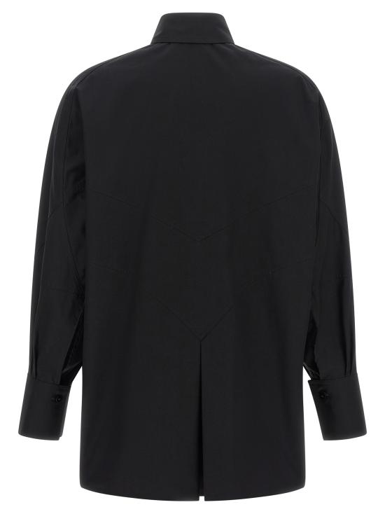 26FW 디 아티코 블라우스 261WCH00049CCC052AA100 Black - THE ATTICO
