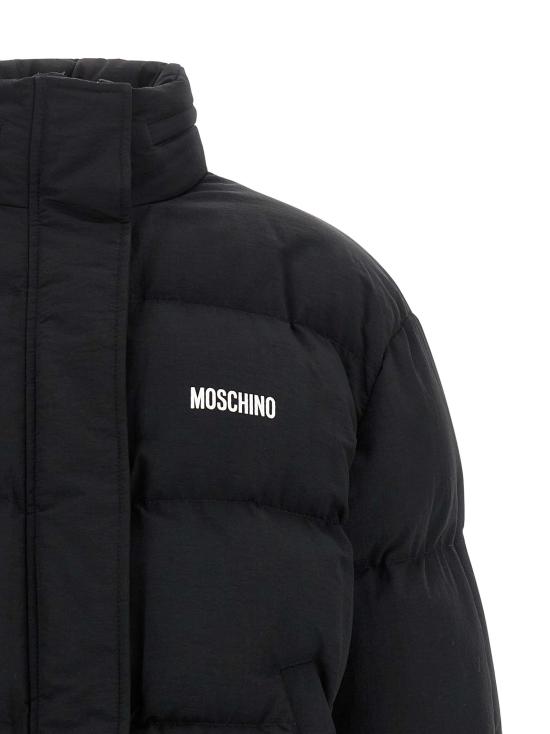 26FW 모스키노 숏패딩 A061755261555 Black - MOSCHINO
