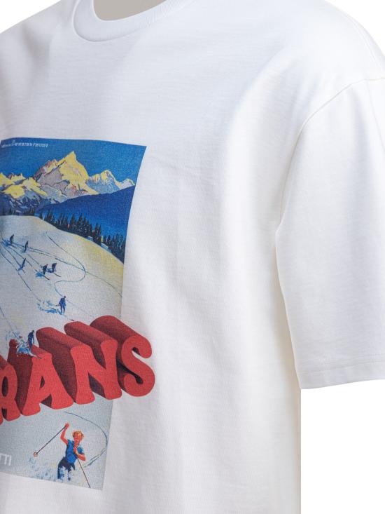 26FW 비에티 반팔 티셔츠 TSHIRT POSTERCRANS 2 White - VIETTI MERCHANDISE