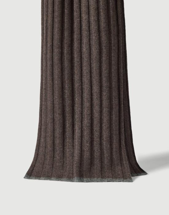 26FW 브루넬로 쿠치넬리 머플러/스카프 M2240819CD981 Brown - BRUNELLO CUCINELLI