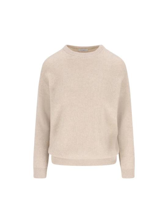 26FW 브루넬로 쿠치넬리 캐시미어 스웨터 M12175400C9731 Beige