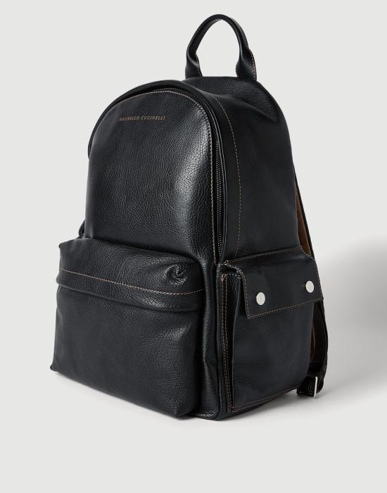 26FW 브루넬로 쿠치넬리 백팩 MBZIBU243C101 Black - BRUNELLO CUCINELLI