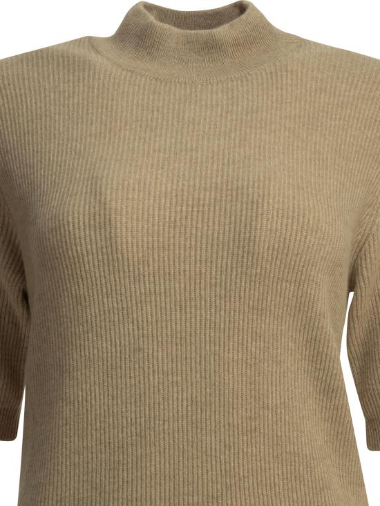 26FW 브루넬로 쿠치넬리 터틀넥 M12250014C059 Beige - BRUNELLO CUCINELLI